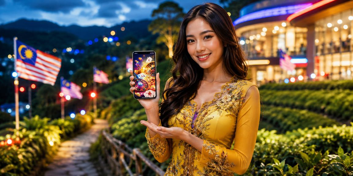 Pengguna Malaysia menggunakan aplikasi kasino indo18 pada telefon bimbit mereka